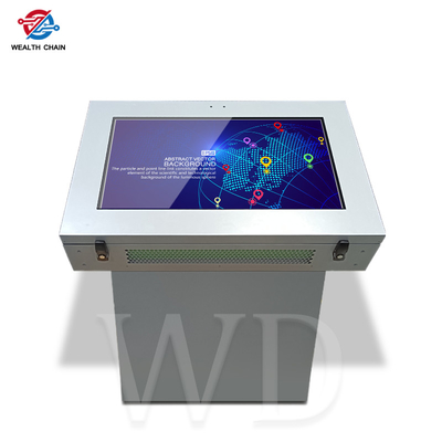 Agua 43&quot; resistente pantalla táctil al aire libre de la señalización del LCD Digital de la pulgada para la estación Wayfinding