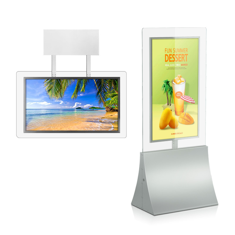 La ventana que hace frente al alto brillo LCD exhibe 2 el marco transparente de la pantalla LCD 1080P HD de los lados